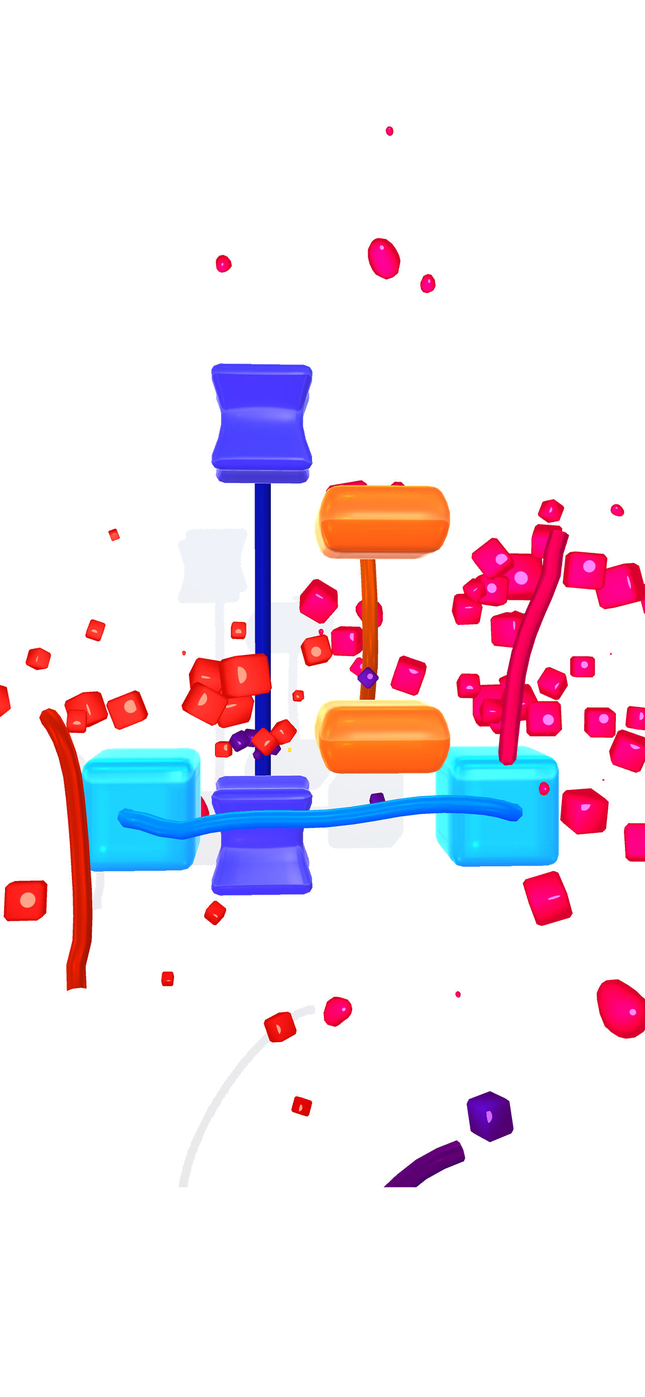 Cube Rope 3D 遊戲截圖