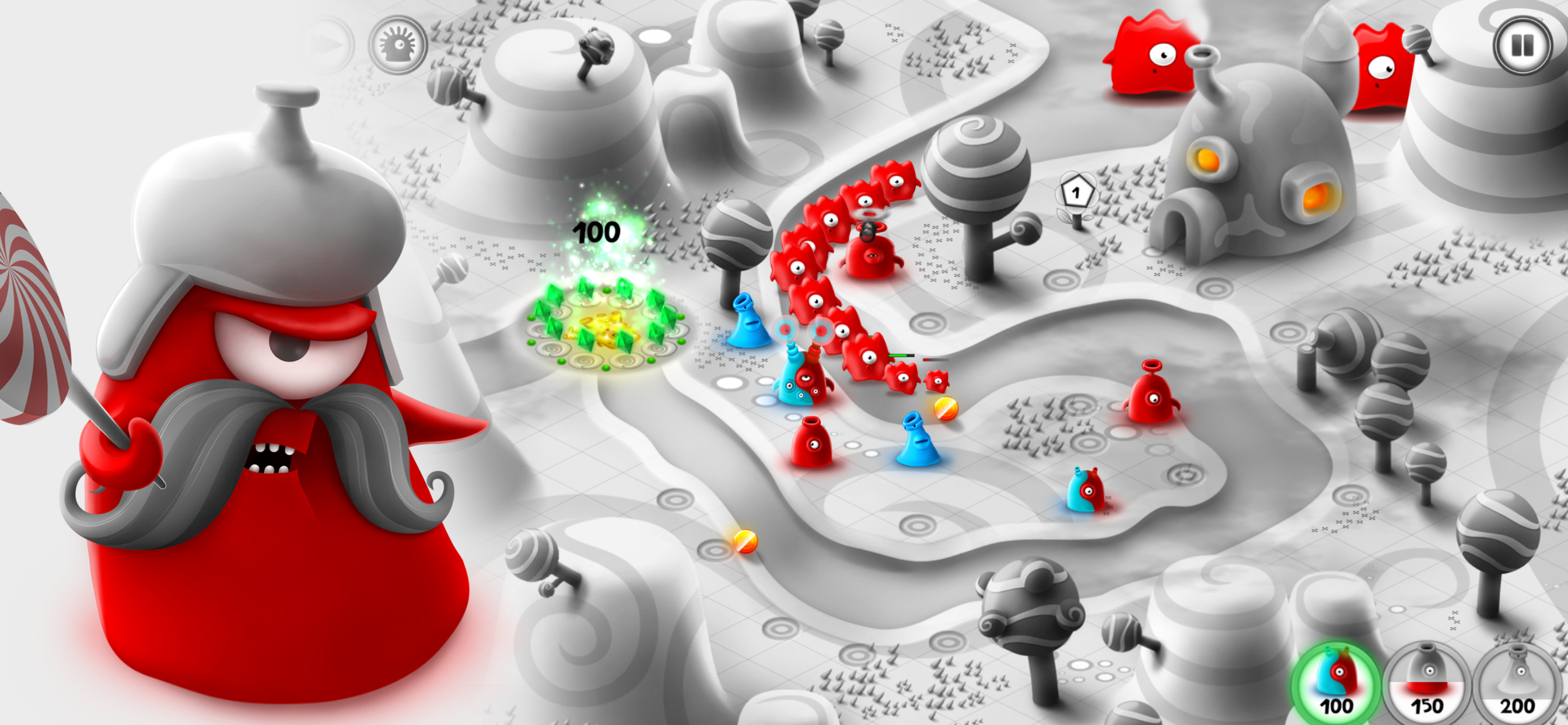Jelly Defense Game Screenshot