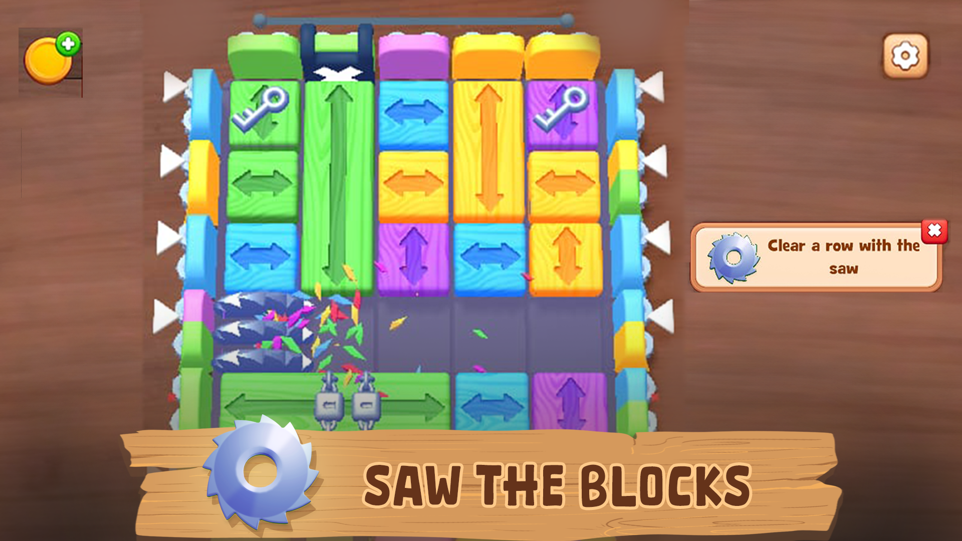 Lumber Jam Game Screenshot