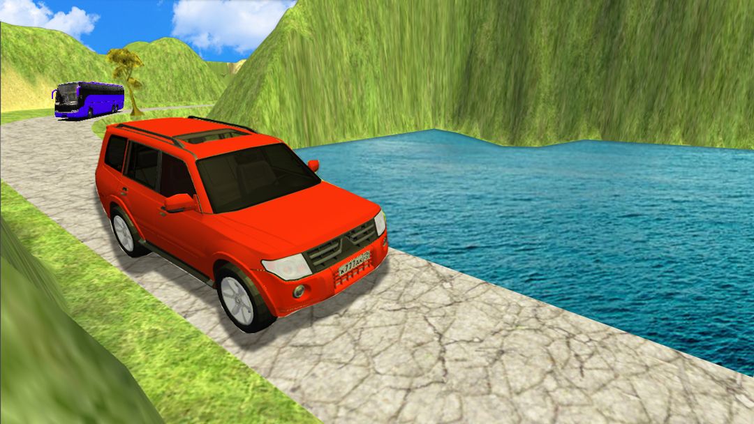 Offroad Driving 3D : SUV Land Cruiser Prado Jeep ภาพหน้าจอเกม