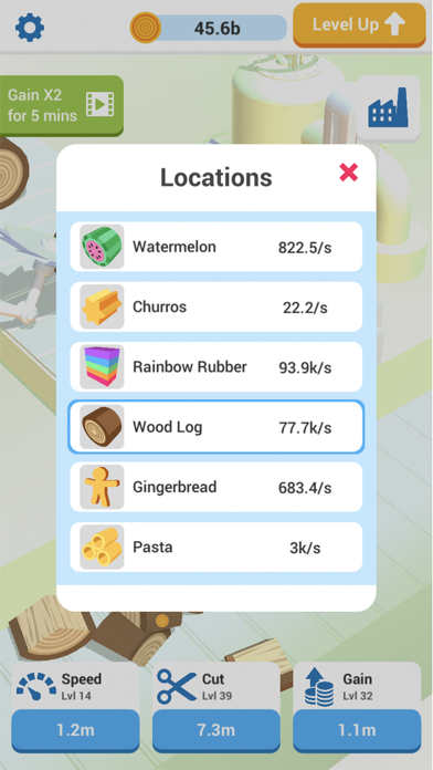 Idle Slice and Dice Game Screenshot