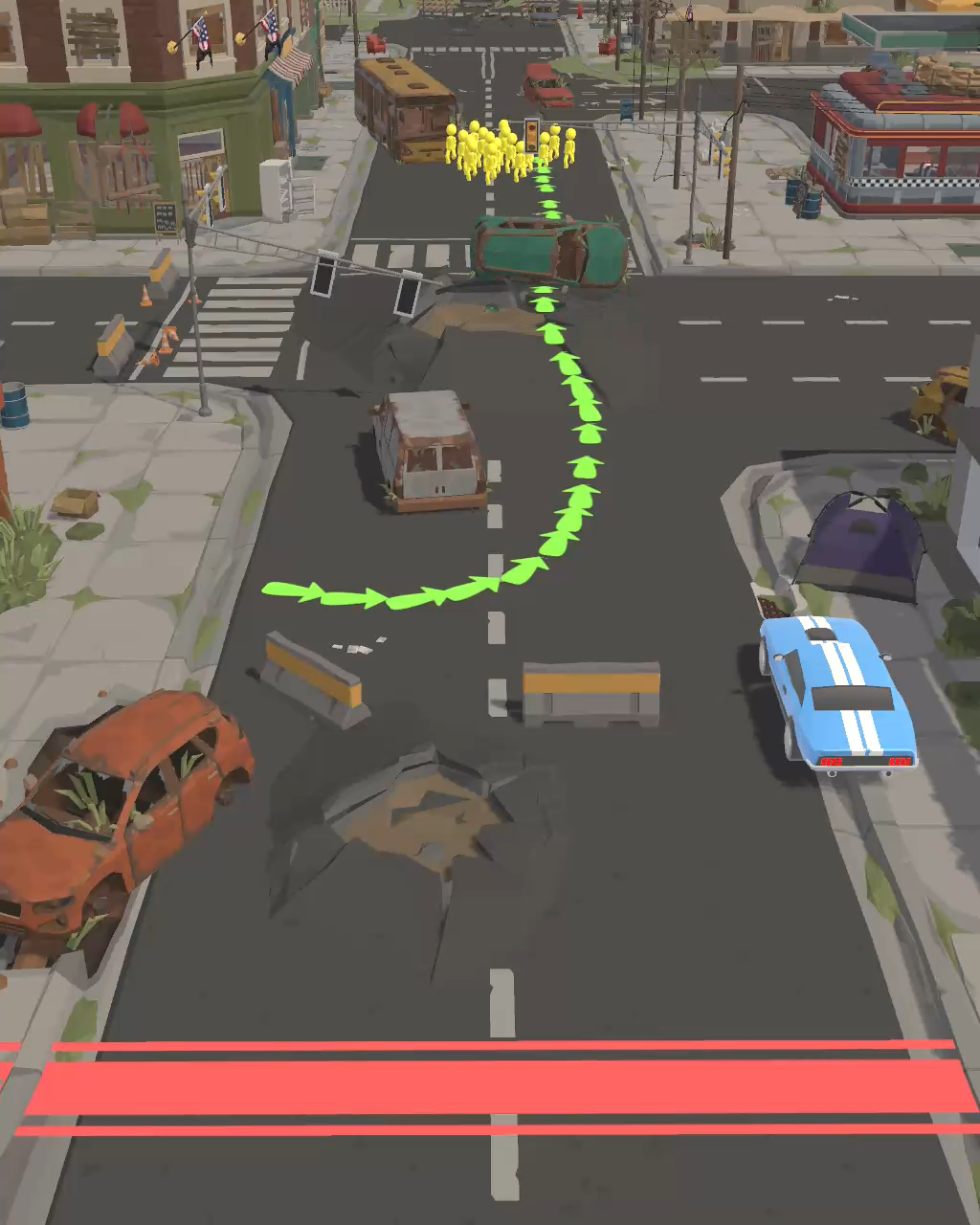 Screenshot of Draw War