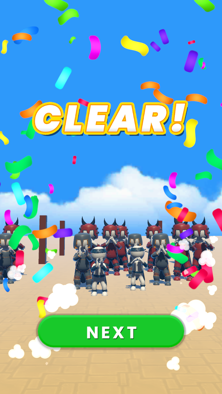 Merge Fighter ASMR Game Screenshot
