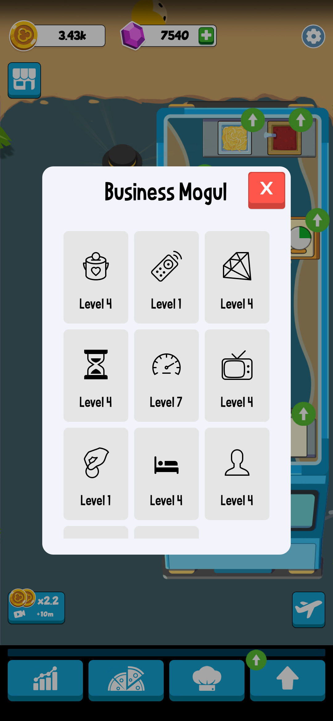 Idle Pizza – Restaurant Tycoon Game Screenshot