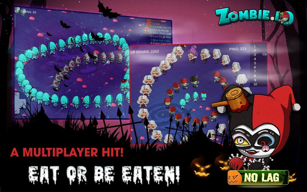 Zombie.io: Slither Hunter screenshot game