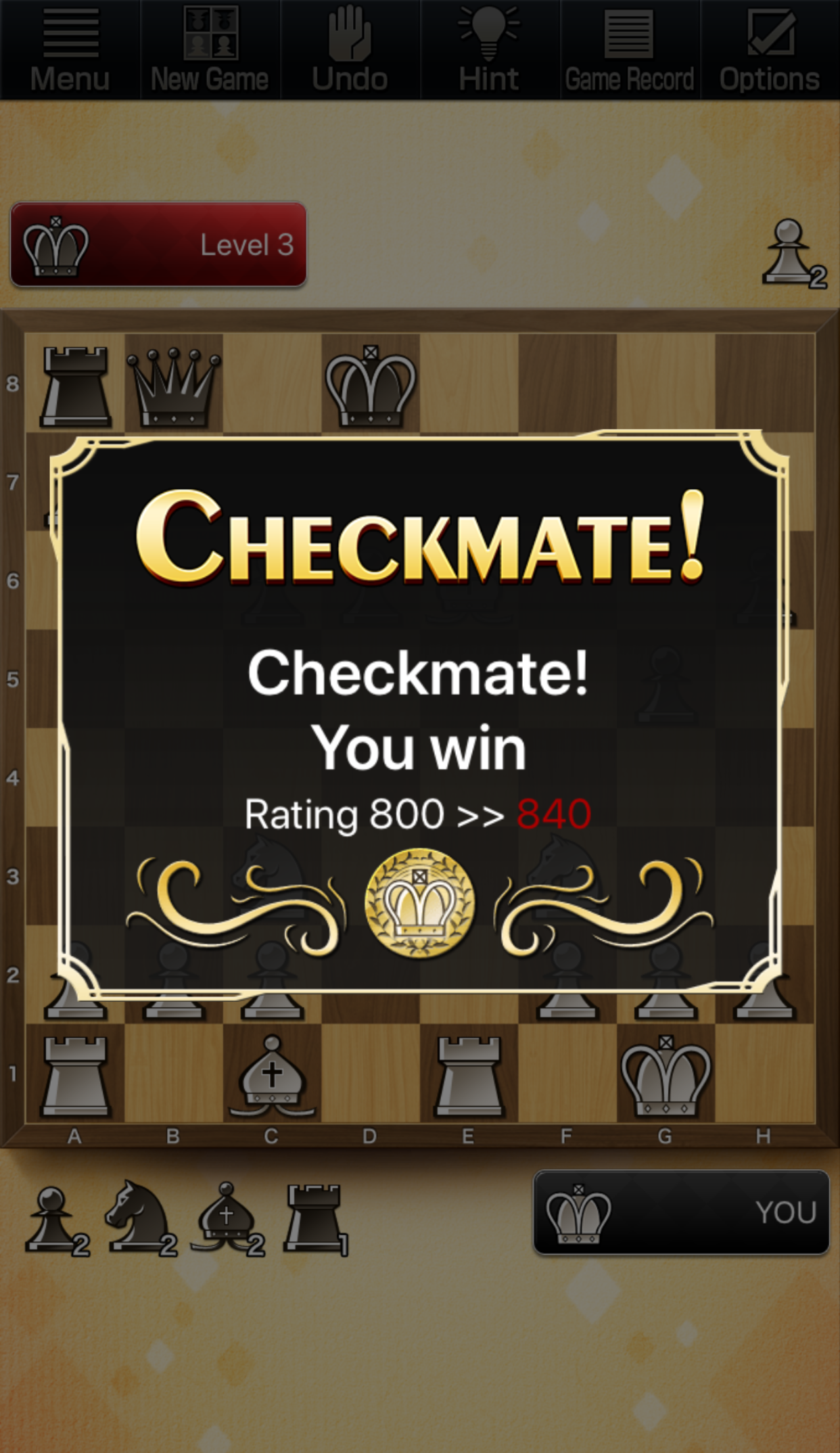 The Chess Lv.100 (plus Online) Game Screenshot