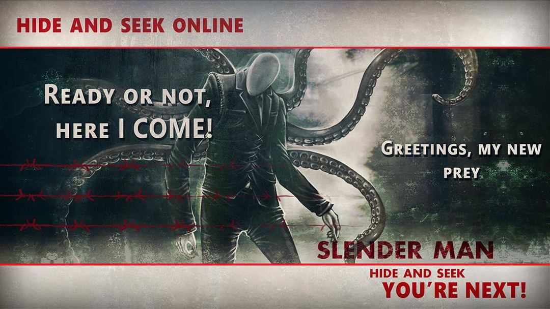 Slenderman Hide & Seek Online screenshot game