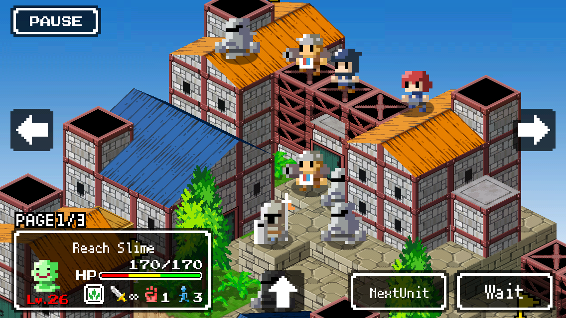 Ambition of the Slimes Game Screenshot