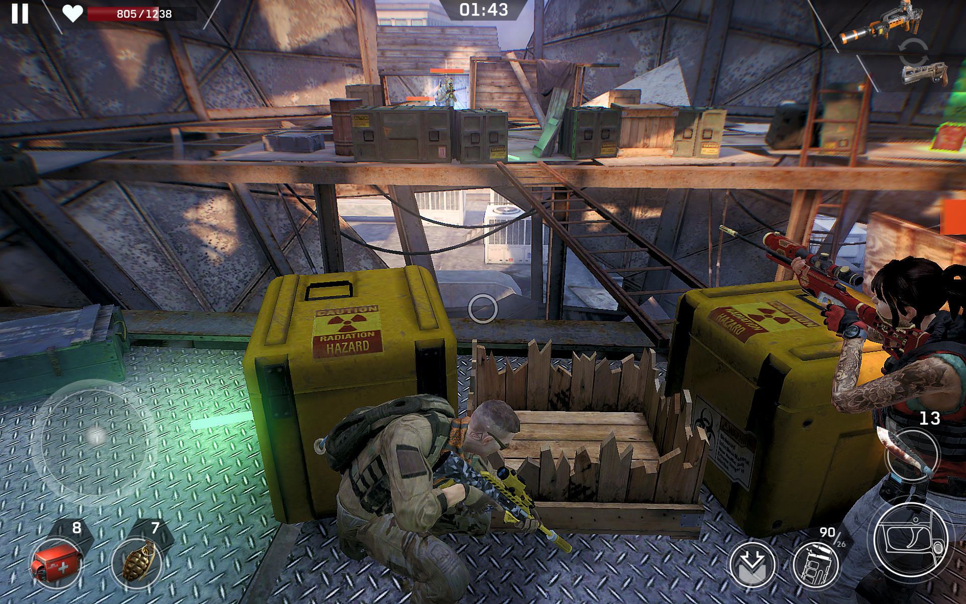 Left to Survive: Zombie Games Game Screenshot