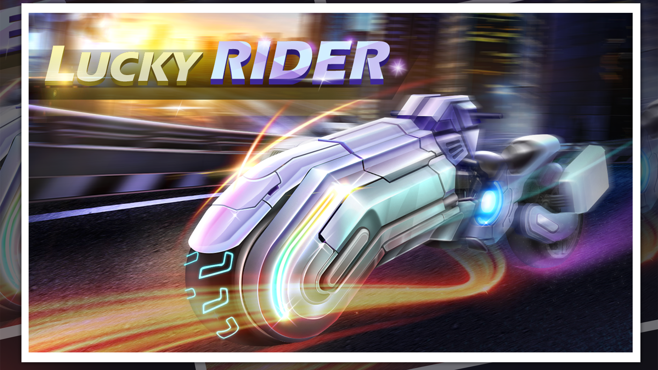 Screenshot 1 of Lucky Rider - Crazy Moto Racing ဂိမ်း 1.0