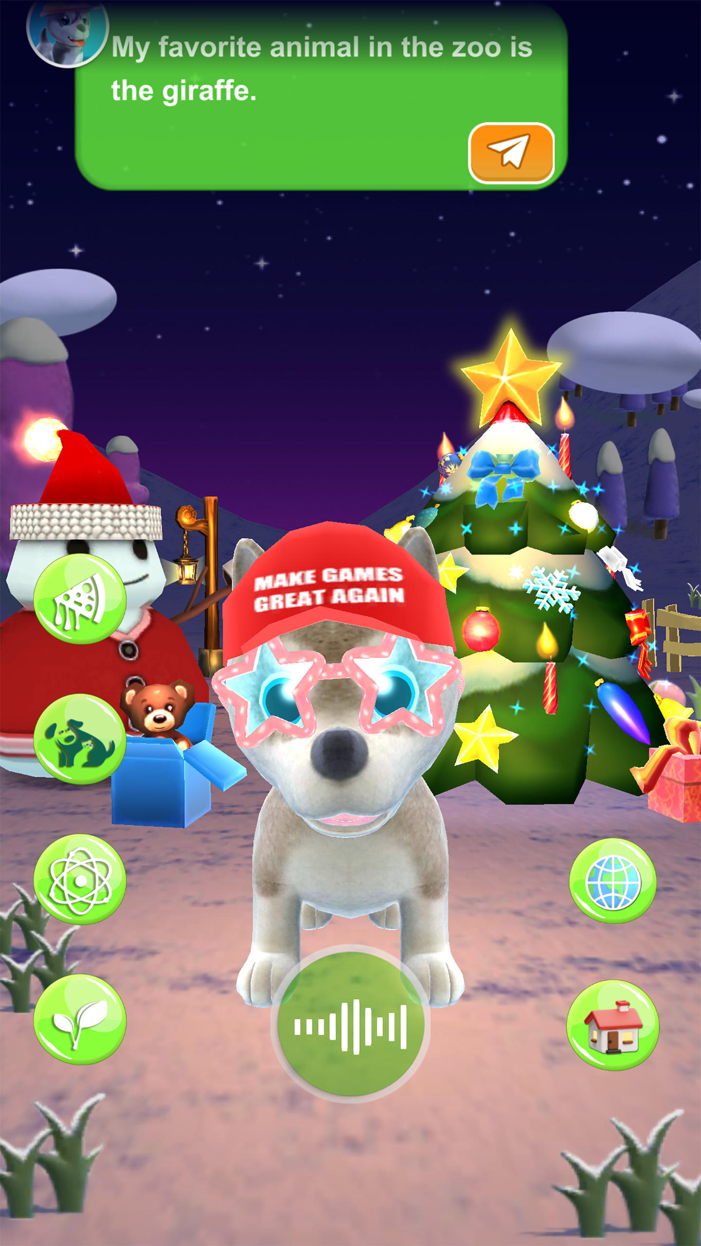 Cuplikan Layar Game Talking Puppy - Virtual Pet