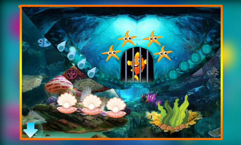 Kavi Escape Game 508 Escape Clownfish Game Game Screenshot