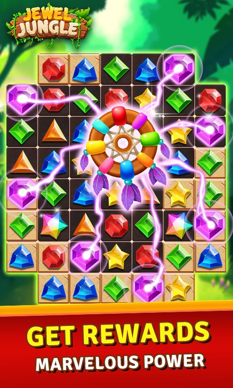 Jewels Jungle Treasure screenshot game