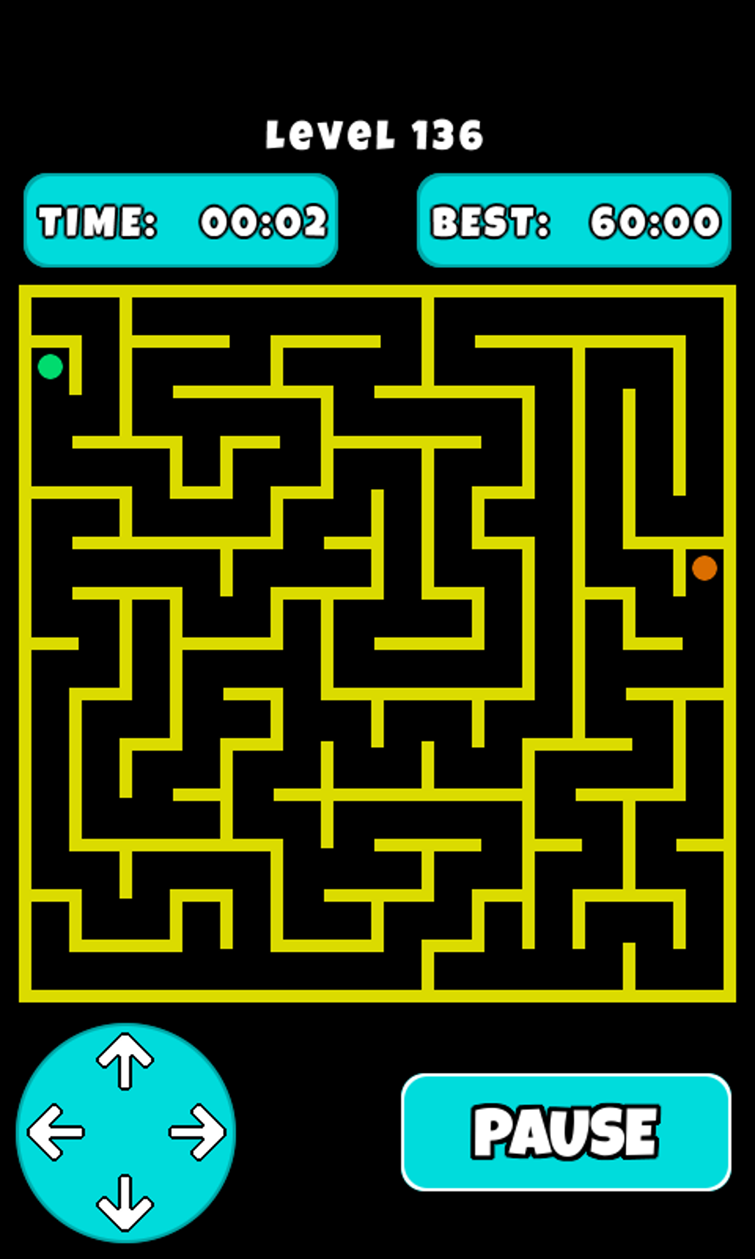 Maze Game ภาพหน้าจอเกม