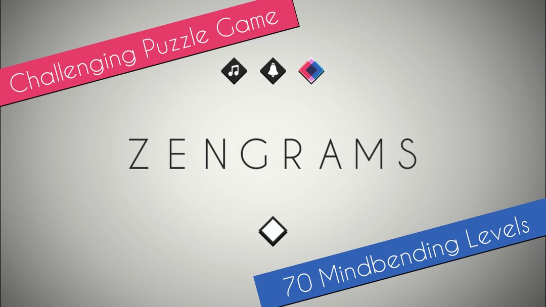 Zengrams- Tangram Puzzle Board 게임 스크린 샷