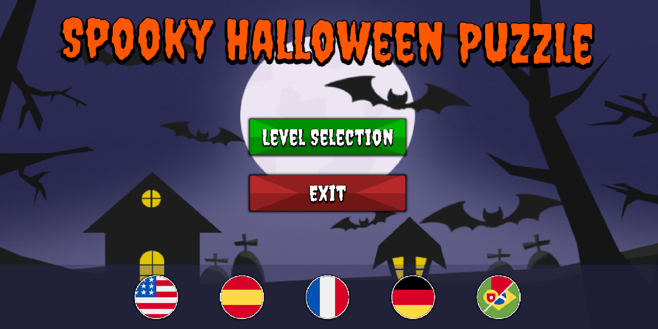 Screenshot of Spooky Halloween Puzzle