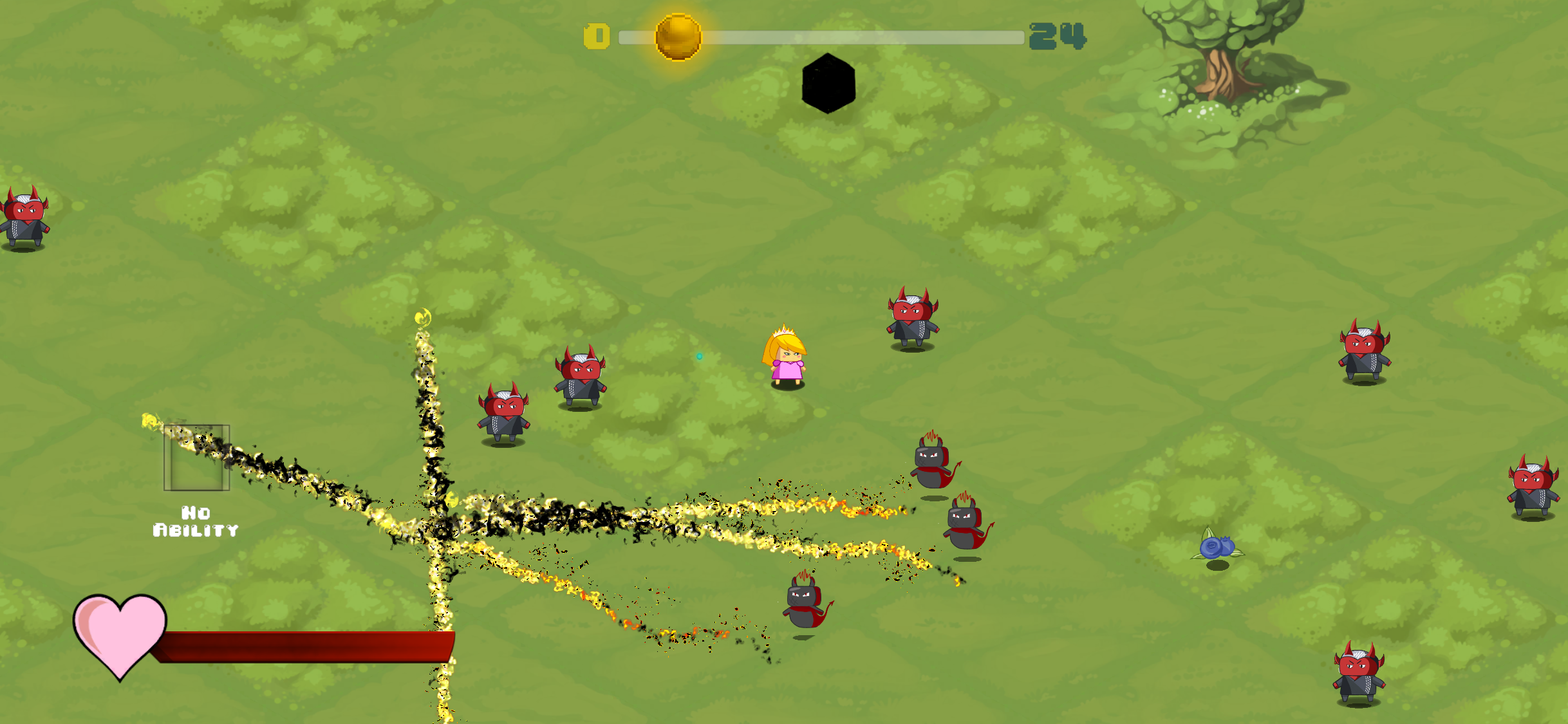 Dashing Princess Game Screenshot