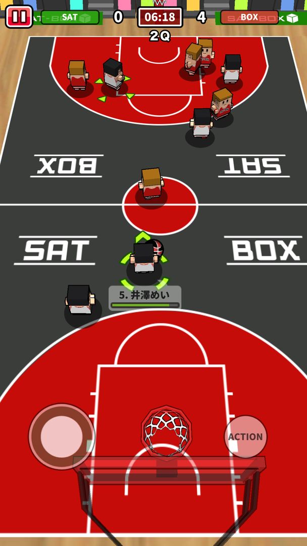 机でバスケ遊戲截圖