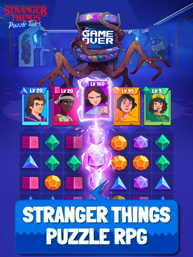 Stranger Things: Puzzle Tales screenshot game