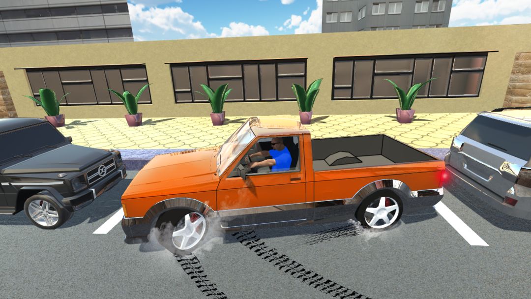 Off-Road Pickup Parking screenshot game