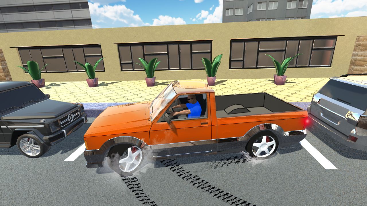 Captura de Tela do Jogo Off-Road Pickup Parking