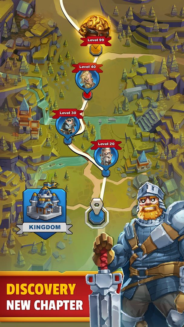 Screenshot of Royal Knight - RNG Battle