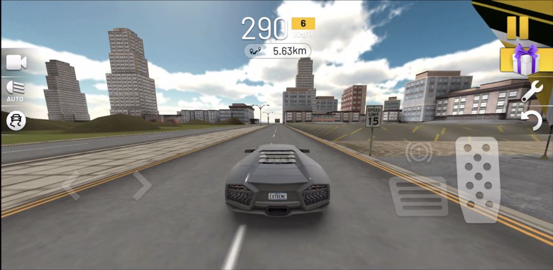 Screenshot of Fast Car Racing: Driving SIM