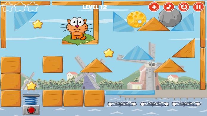 Hungry Cat In Europe Game Screenshot