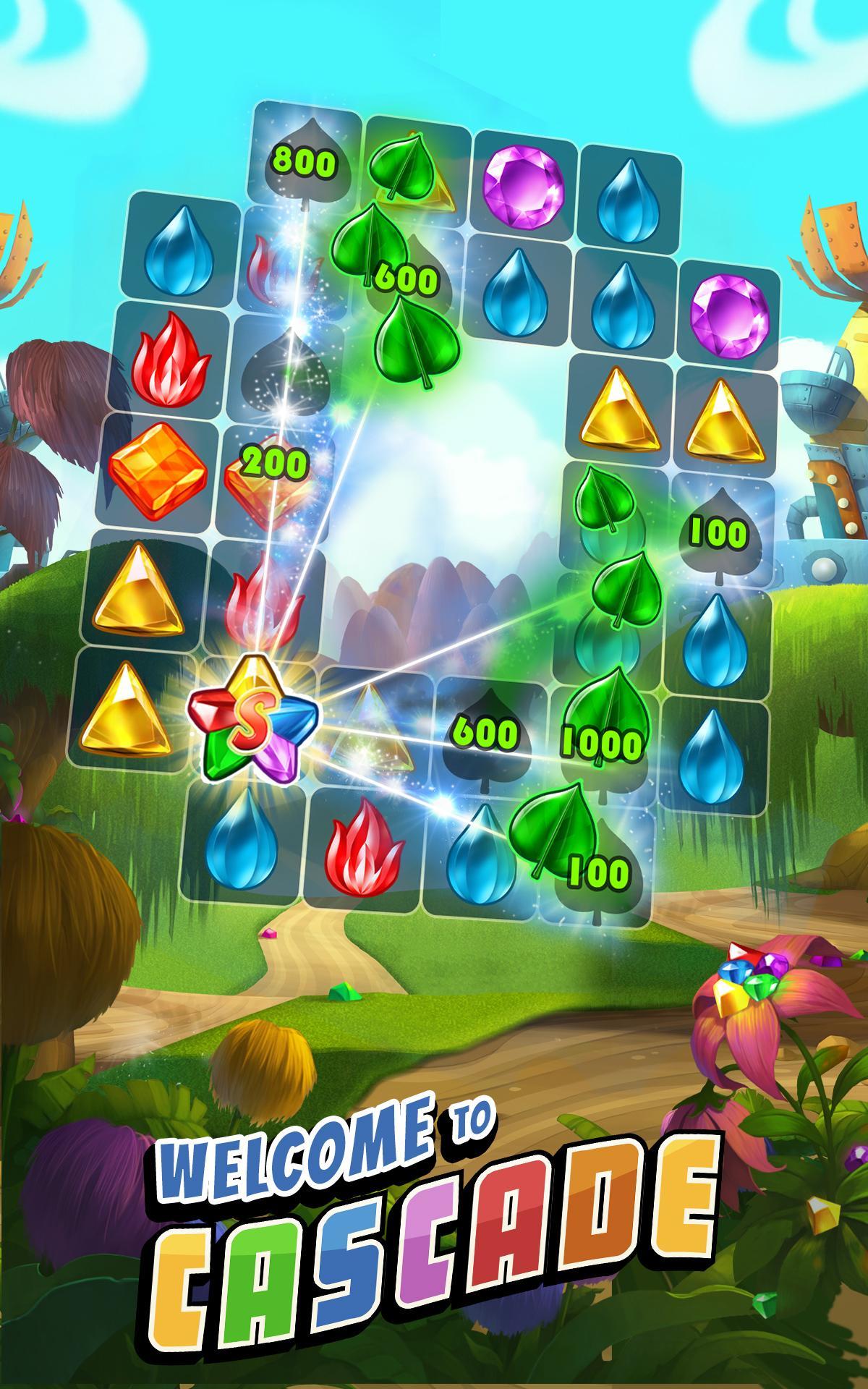 Cascade: Gem & Jewel Adventure Game Screenshot