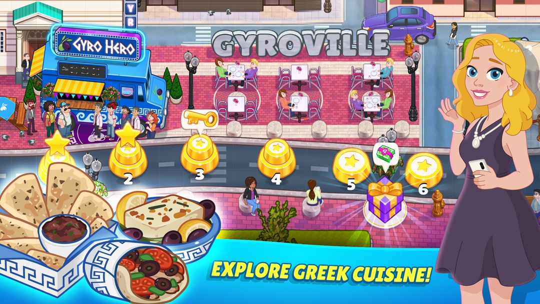 Kitchen Scramble 2: World Cook遊戲截圖