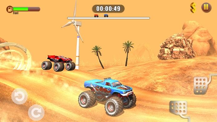 Offroad Monster Truck Sim 3D Game Screenshot