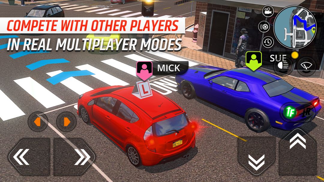 Car Driving School Simulator ภาพหน้าจอเกม