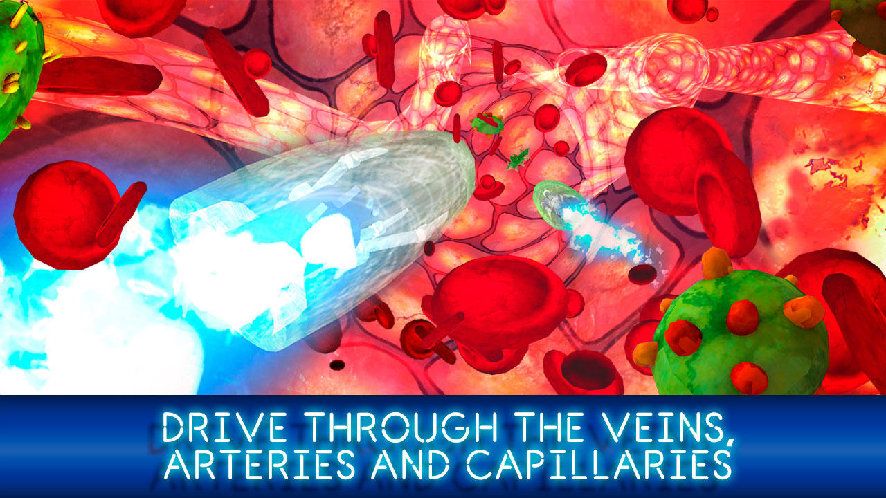 Human Body VR Genetic Survival Game Screenshot