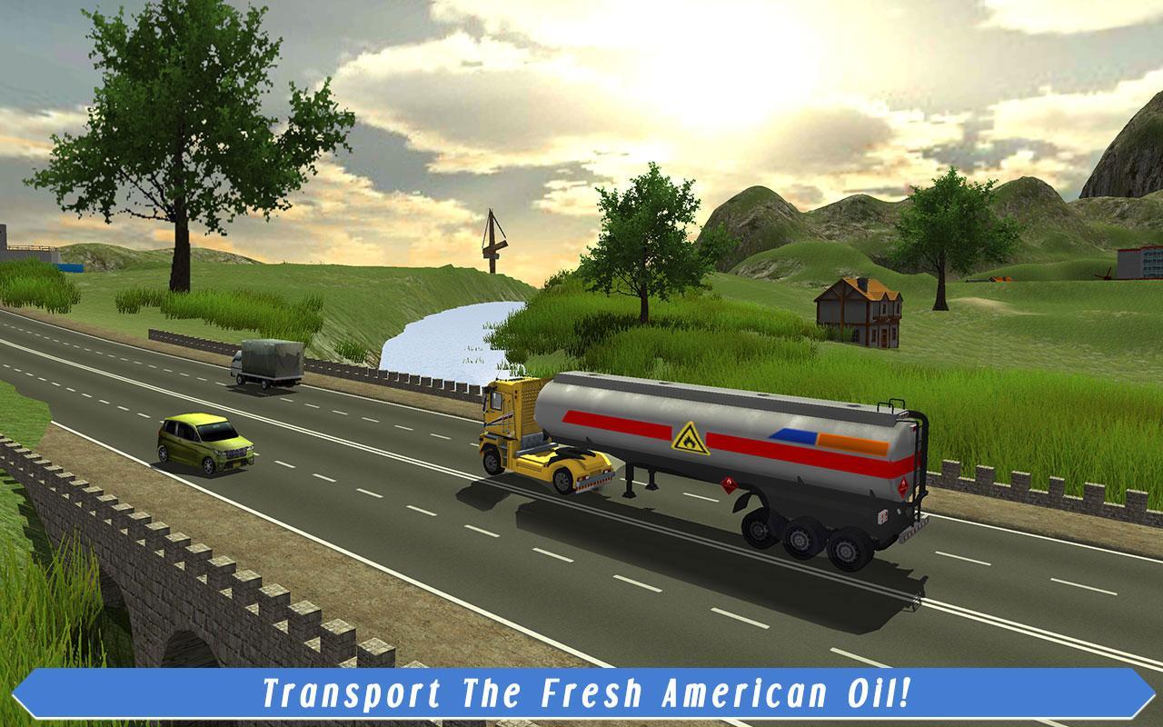 Screenshot 1 of Cargo Truck American Transport 2.0