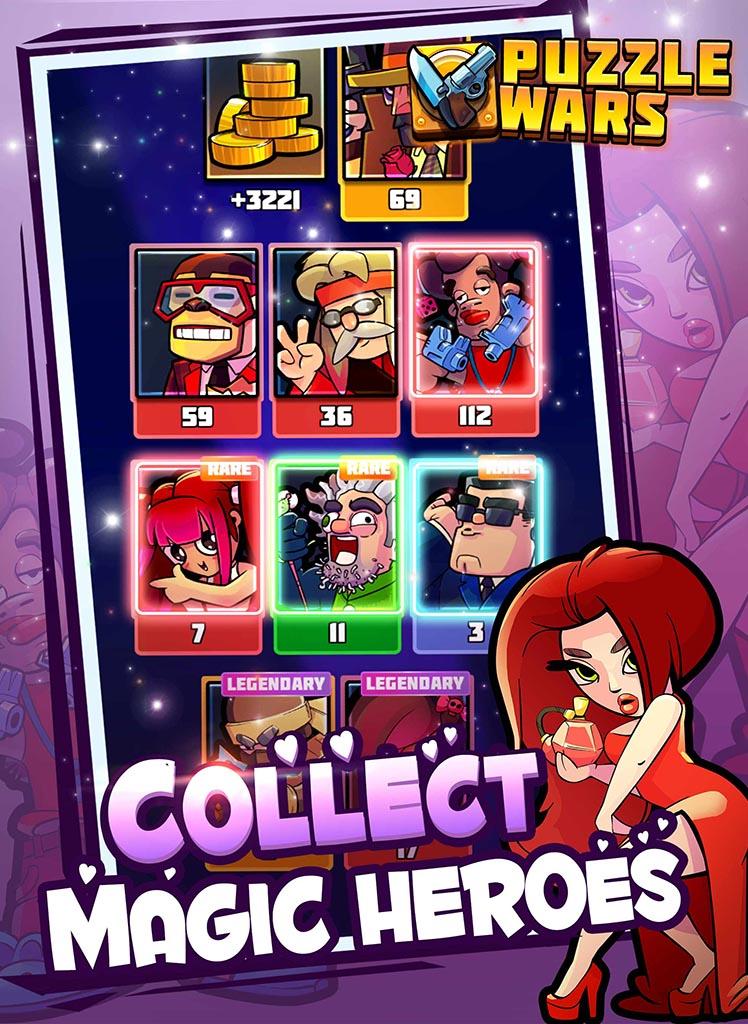 Puzzle Wars: Match 3 Battles Game Screenshot
