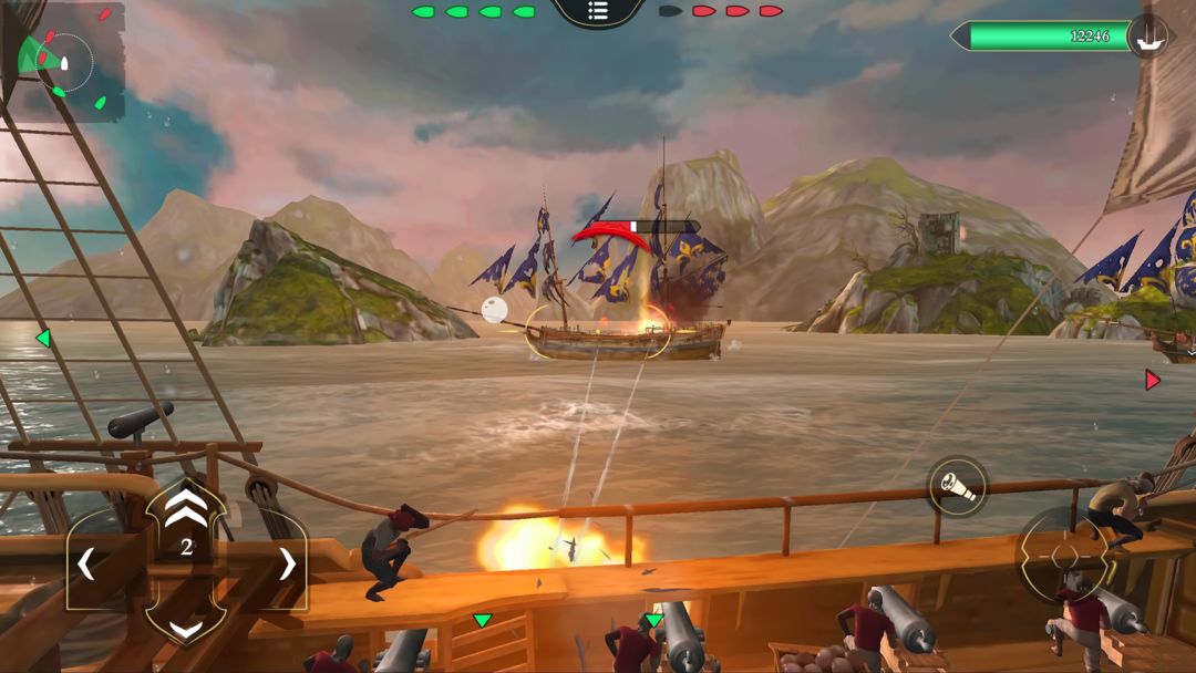 Dragon Sails: Ship Battle遊戲截圖