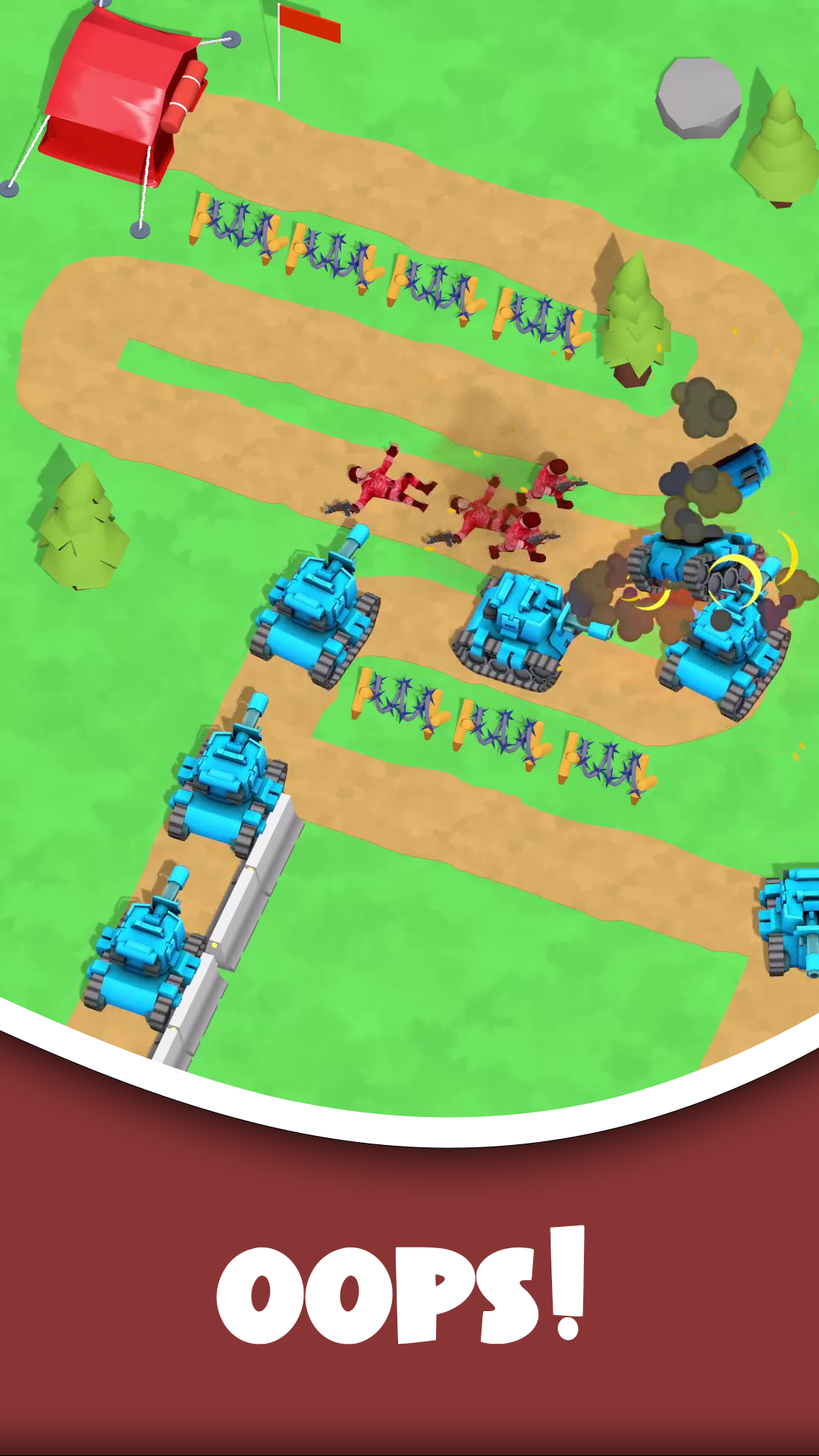 Park Defense Game Screenshot