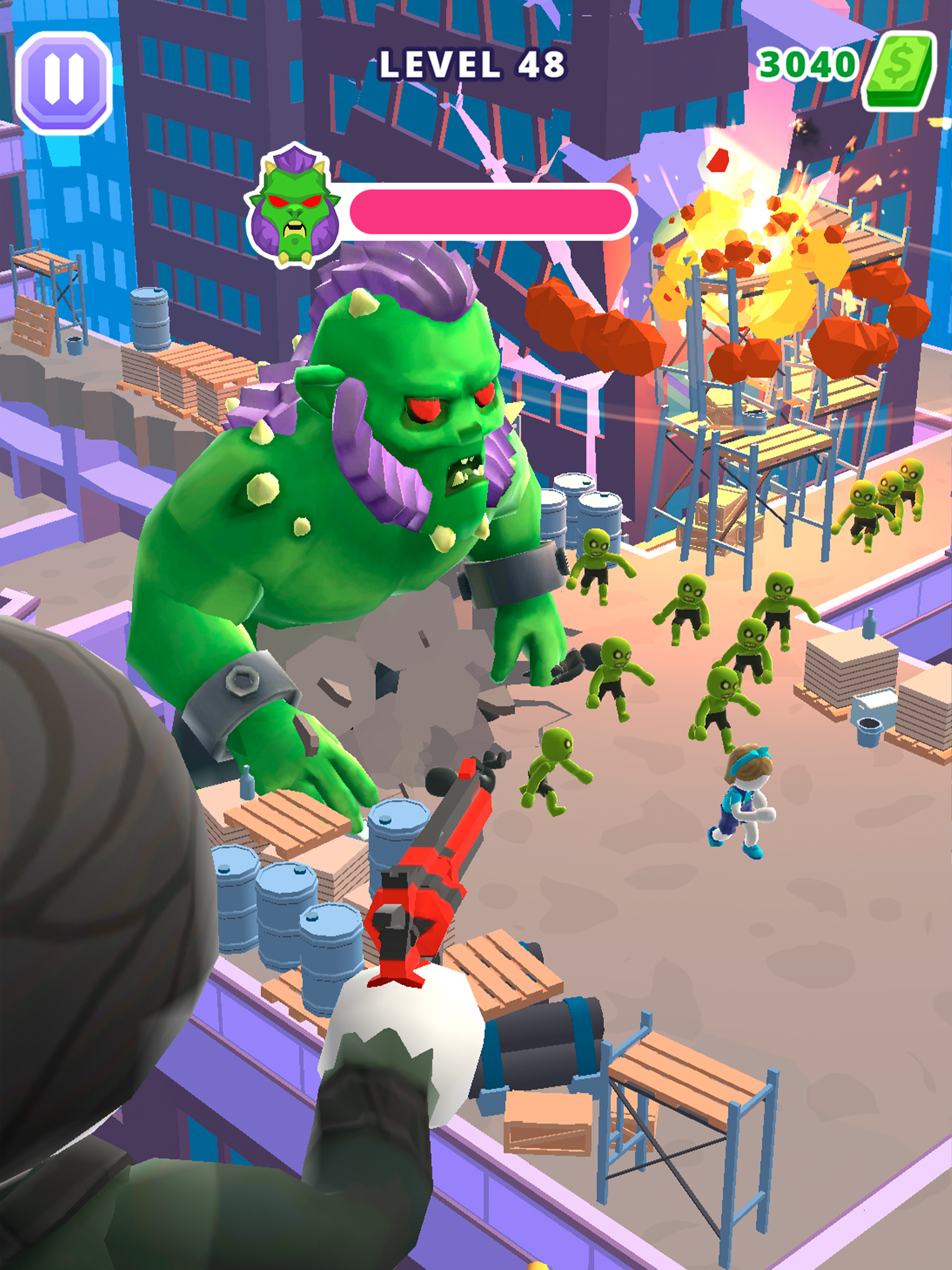 Heli Monsters - Giant Hunter screenshot game