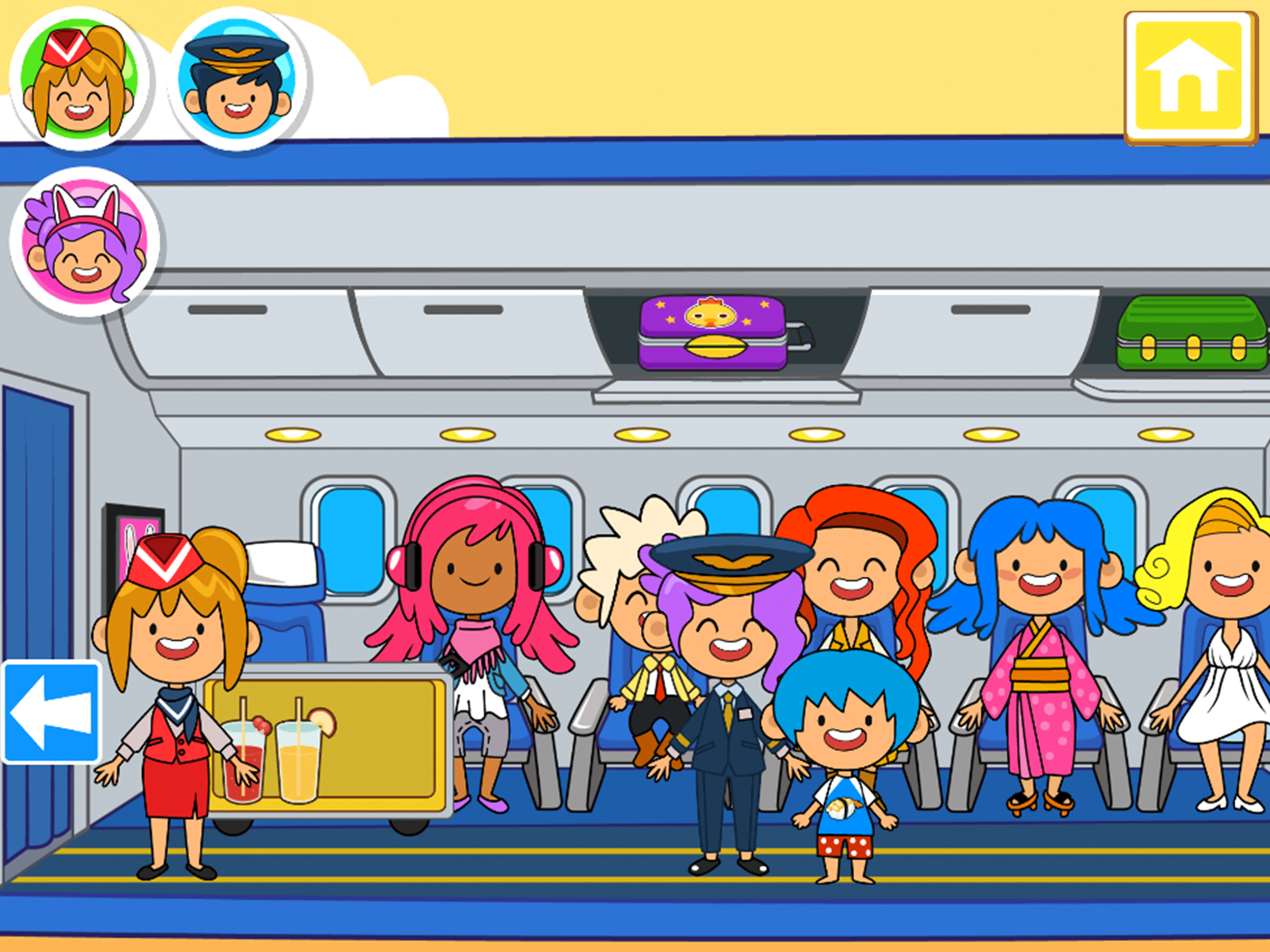 My Pretend Airport Travel Town ภาพหน้าจอเกม