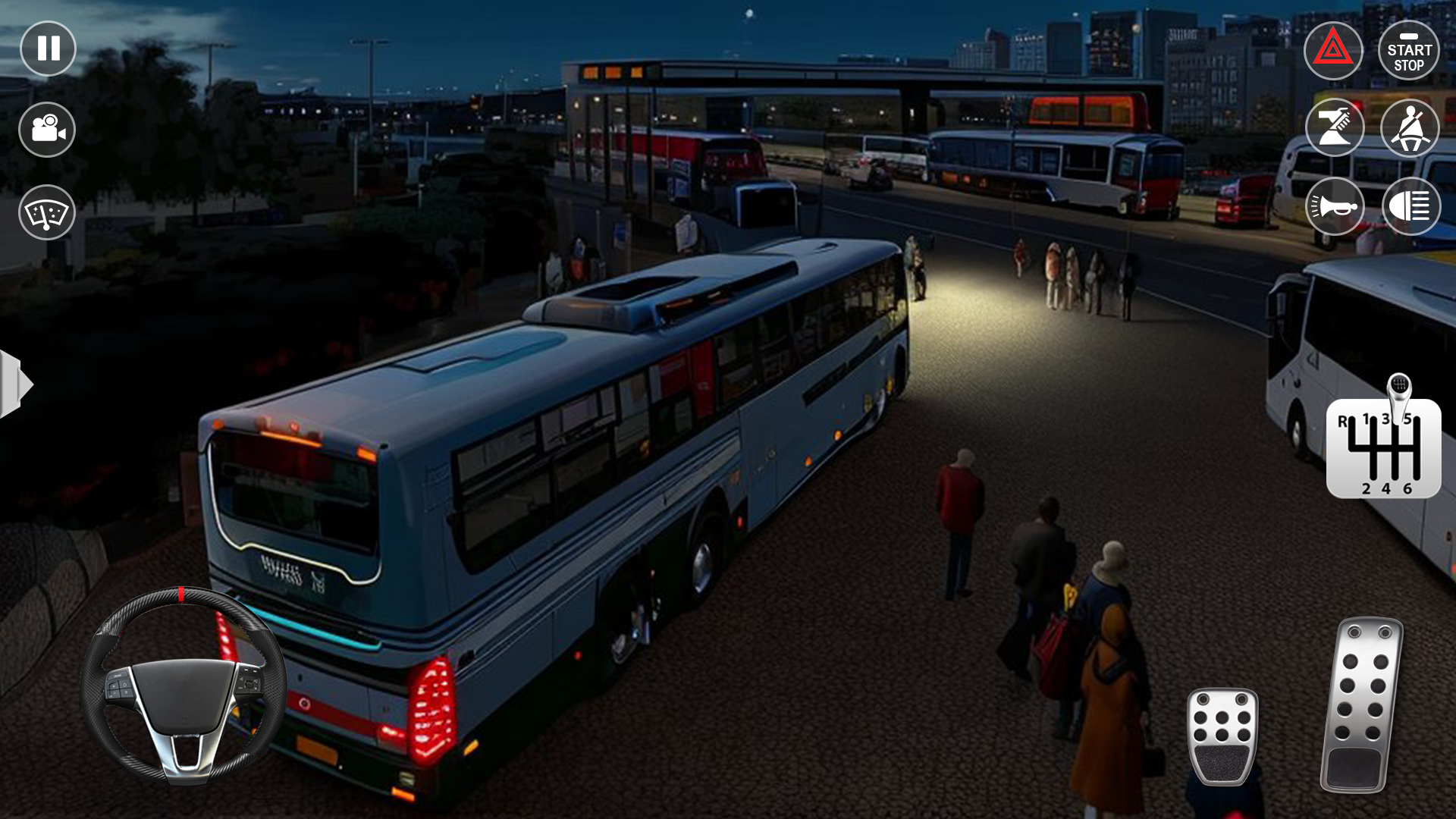 Bus Simulator Modern Europe 게임 스크린샷