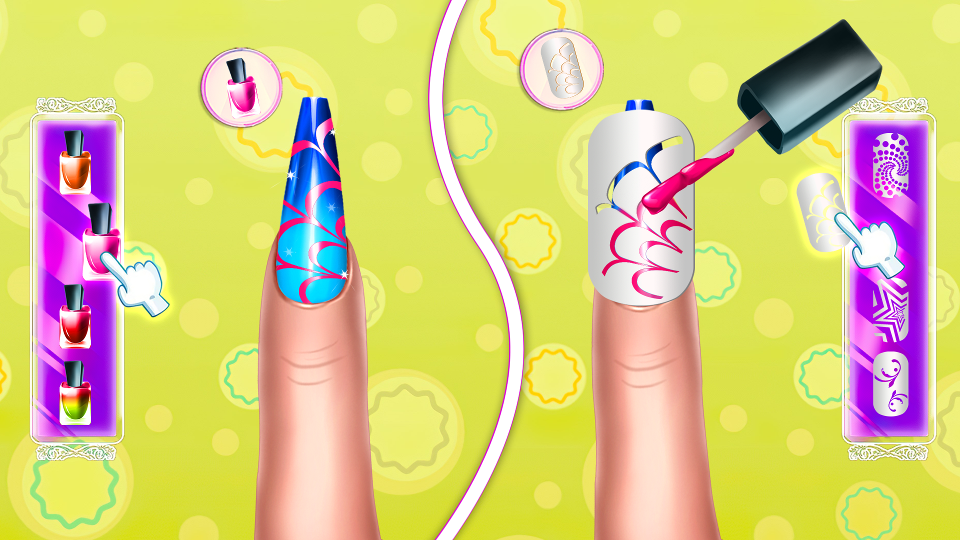 Nail Polish Spa Salon Games For Kids | Android Only - YouTube
