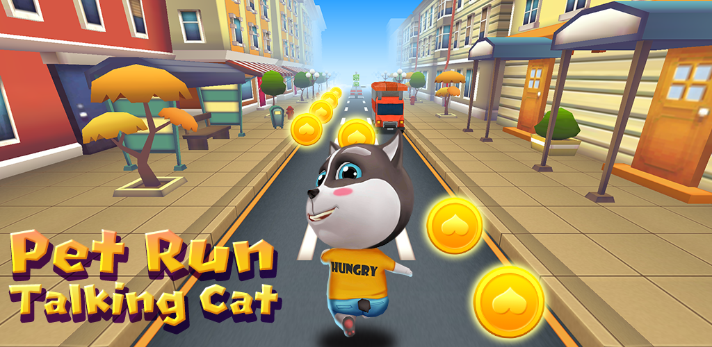Pet Run: Talking Cat screenshot