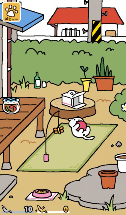 Screenshot 1 of Neko Atsume: Kitty Collector 1.11.0
