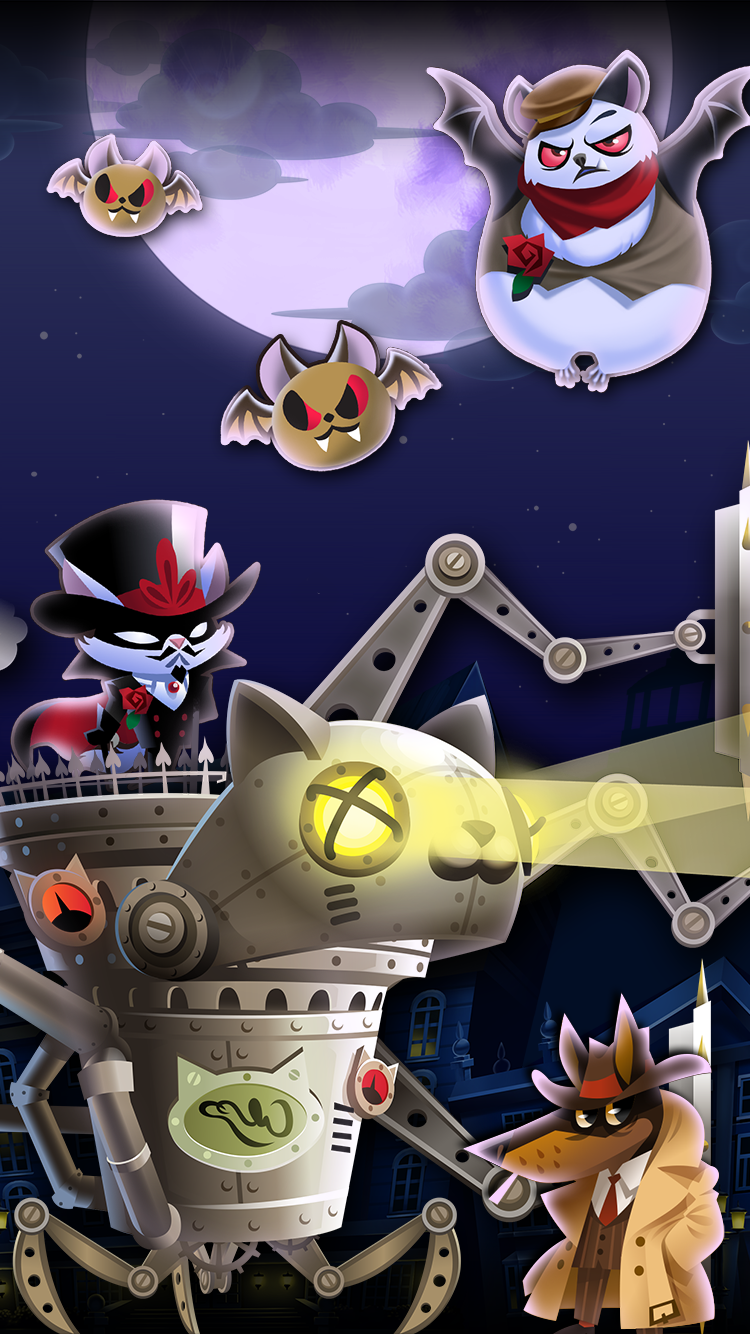 おしゃれ怪盗ワイニャーキャット 게임 스크린샷