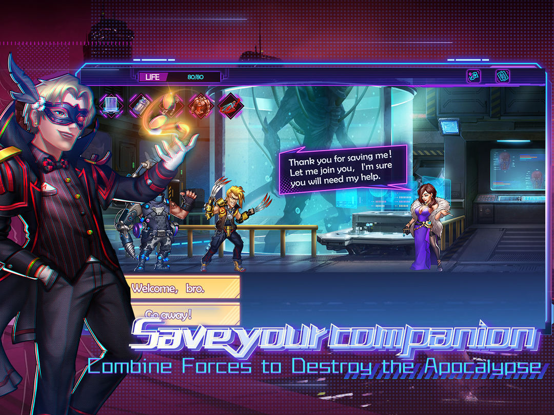 Cyber Savior ภาพหน้าจอเกม