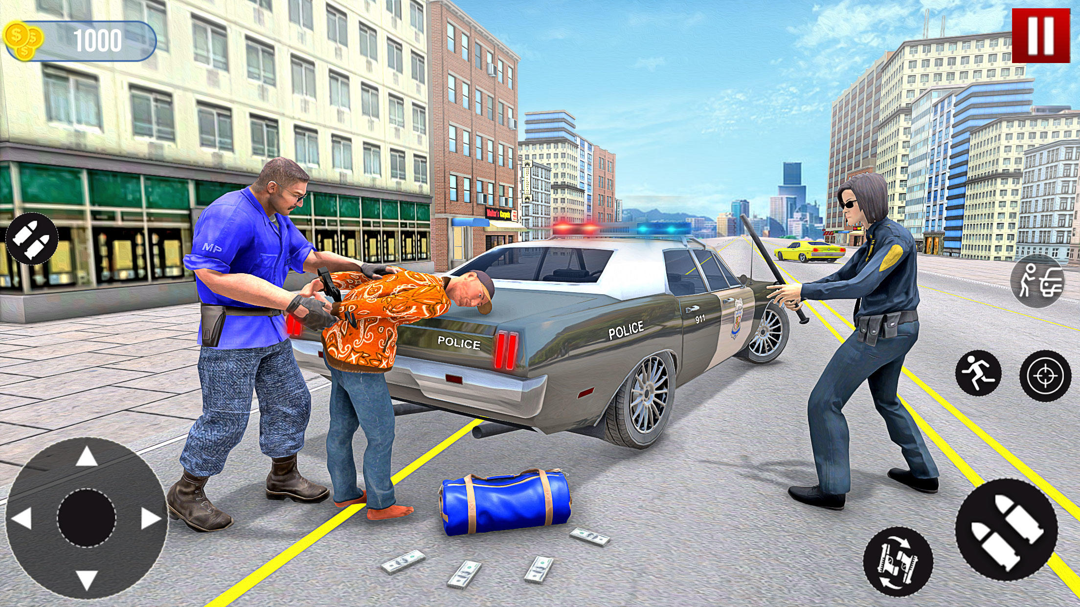 Screenshot 4 of Police Simulator Games Cop Car 