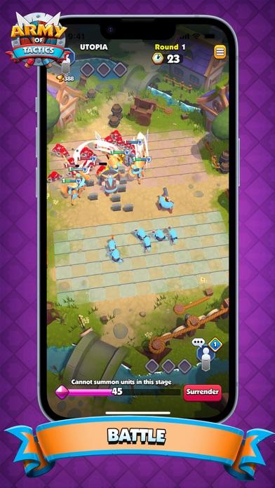 Cuplikan Layar Game Army of Tactics