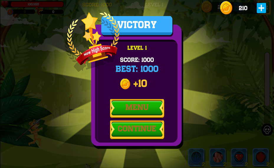 Tiger Spear Game screenshot game