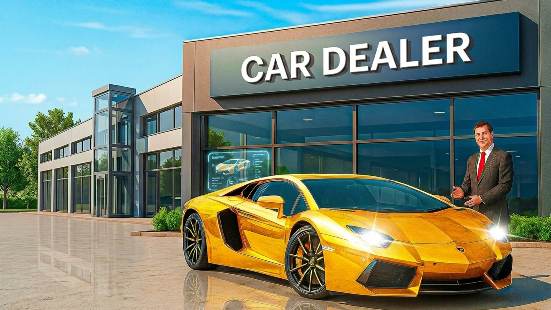Car Dealer Sales Manager Game Screenshot