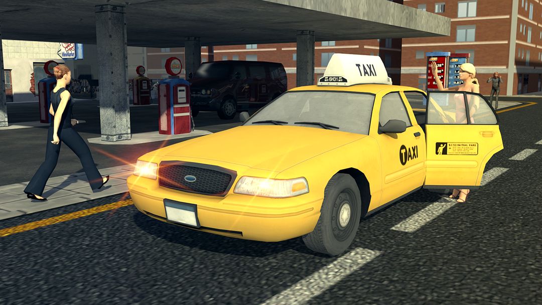 Taxi Simulator 3D: Hill Station Driving screenshot game